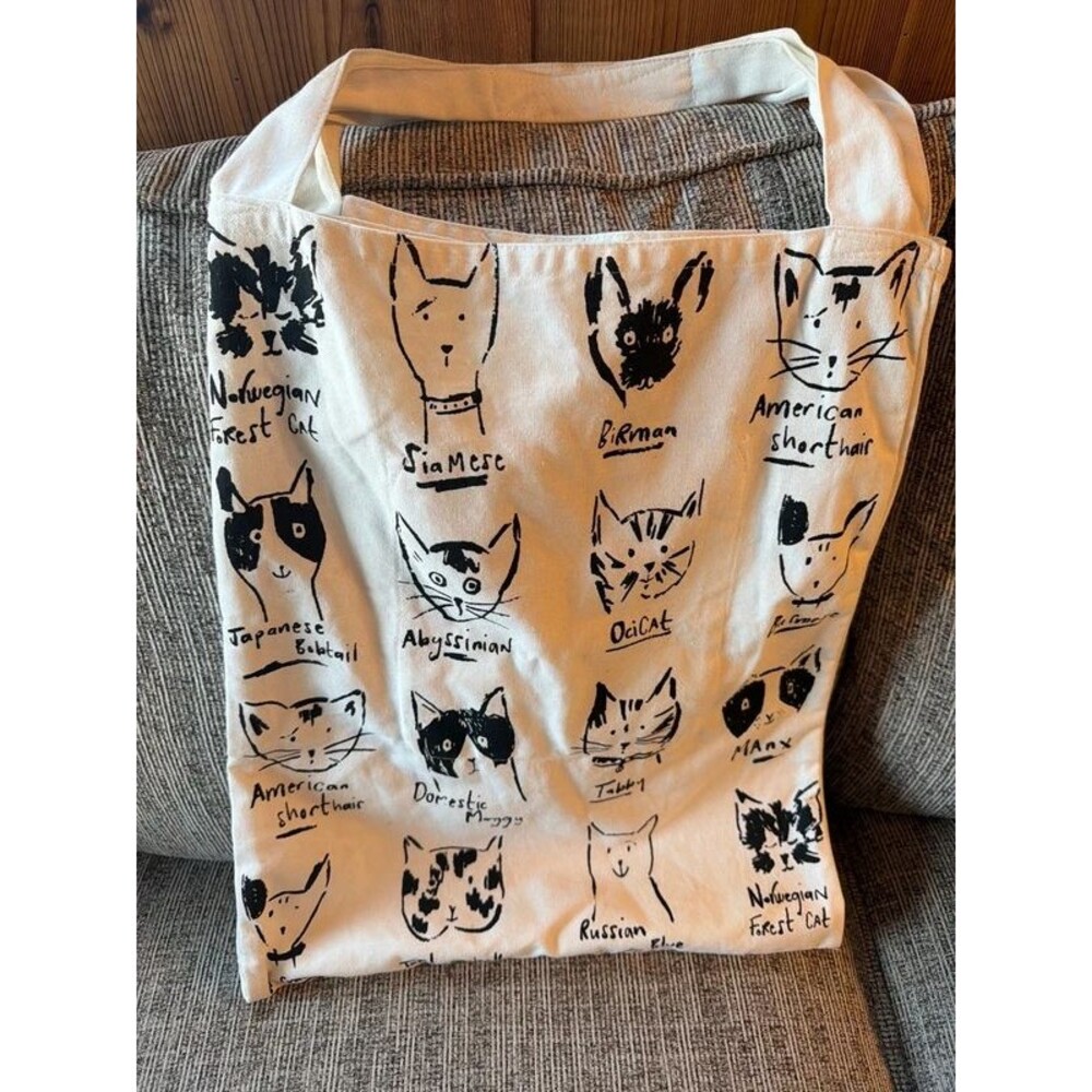 World market reusable cat tote
